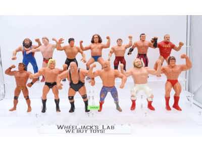 Lot of 13 1980's WWF LJN Titan Sports 8" Vintage Wrestling Action Figures