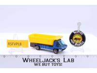 The Heavyweights Dump Truck Aqua 1970 Hot Wheels Mattel Vintage RL WITH BUTTON