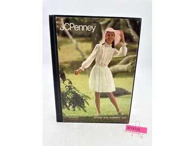 JC Penney Hardcover STORE COPY Spring/Summer 1972 Advertising Catalog Vintage