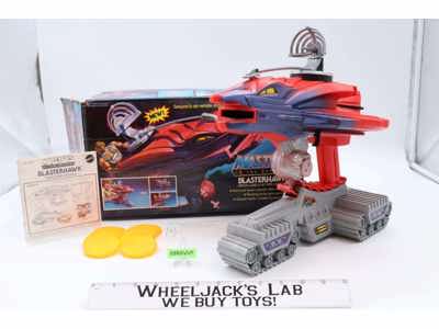 Blasterhawk 100% Complete w/Box He-Man Masters of the Universe MOTU 1985 Mattel