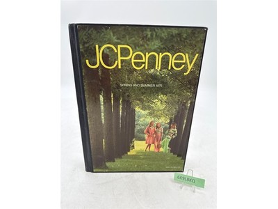 JC Penney Hardcover STORE COPY Spring / Summer 1975 Advertising Catalog Vintage