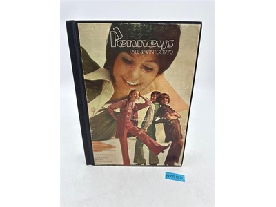 JC Penney Hardcover STORE COPY Fall/Winter 1970 Advertising Catalog Vintage