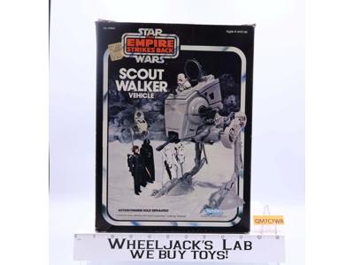 Scout Walker AT-ST 100% Complete NICE BOX Star Wars ROTJ 1980 Kenner NEAR MINT