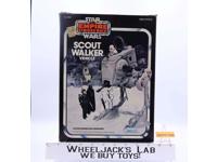 Scout Walker AT-ST 100% Complete NICE BOX Star Wars ROTJ 1980 Kenner NEAR MINT