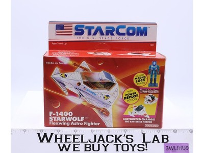 F-1400 Starwolf Starcom 1987 Coleco Vintage Action Figure Vehicle NEW MIB
