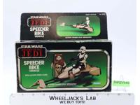 Speeder Bike 100% Complete W/Box Star Wars ROTJ 1983 Kenner Vehicle