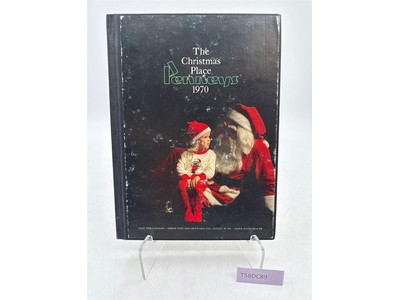 JC Penney Hardcover STORE COPY Christmas 1970 Advertising Catalog Vintage Retro