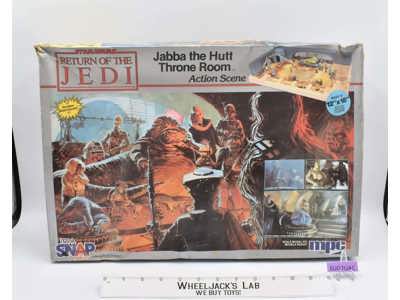 Jabba the Hutt Throne Room Star Wars 1983 Fundimentions MPC Model Kit