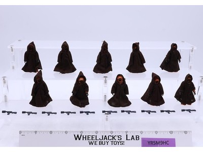 Lot of 10 Jawas Jawa 100% Complete Star Wars 1977 Kenner Action Figures NO REPRO