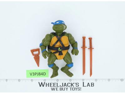 Leonardo HARD HEAD Teenage Mutant Ninja Turtles TMNT 1988 Playmates Vintage