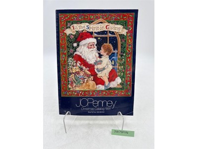 JC Penney Christmas 1991 Advertising Catalog Vintage Home & Fashion Classic