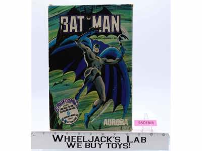 Batman Comics Scenes Plastic Kit DC Comics 1974 Aurora Model Kit