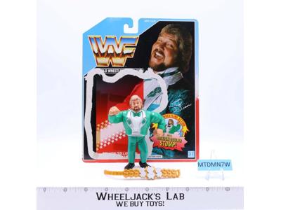 Ted Dibiase Million Dollar Man 100% Complete WWF W/Cardback 1990 Hasbro Figure