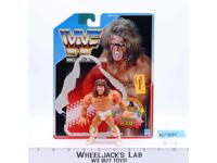 Ultimate Warrior 100% Complete W/CARDBACK 1991 WWF Wrestling Hasbro Figure