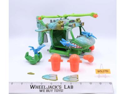 Turtle Copter Turtlecopter 100% Complete TMNT 1990 Vintage Playmates Vehicle