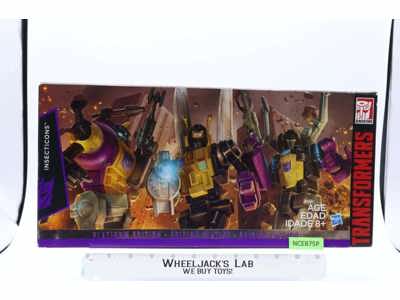 Insecticons Platinum Edition Transformers Generations 2014 Hasbro Set NEW MIB