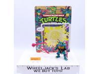 Slash W/Cardback 100% Complete TMNT 1990 Playmates Vintage Action Figure