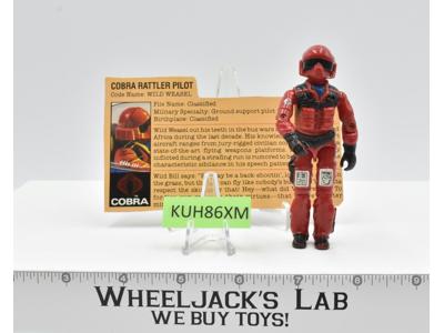 Wild Weasel V1 100% Complete G.I. Joe 1984 Hasbro Vintage Action Figure