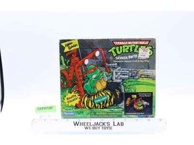 Sewer Party Tube Teenage Mutant Ninja Turtles 1989 Playmates NEW MISB SEALED