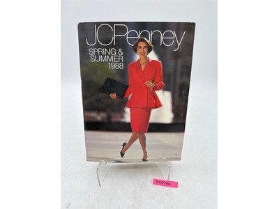 JC Penney Spring Summer 1988 Advertising Catalog Vintage Home & Fashion Classic