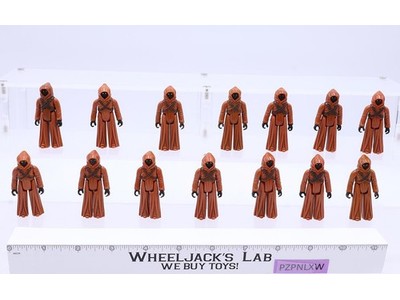 Lot of 14 Jawas Star Wars 1977 Kenner Vintage Action Figures
