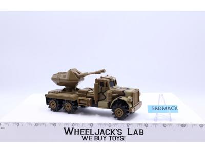 Military Army Semi Truck W Anti-Aircraft Gun Mobile Force Stompers Schaper