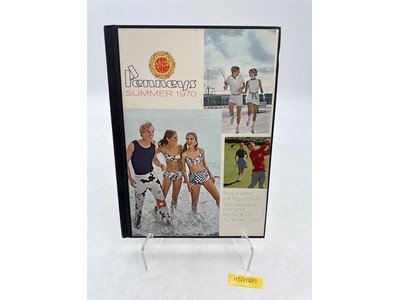 JC Penney Hardcover STORE COPY Summer 1970 Advertising Catalog Vintage