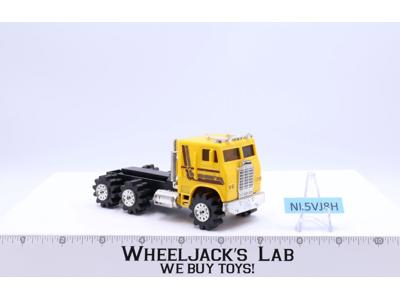Kenworth Freightliner Semi Schaper Yellow Stomper Road King 1980's Vintage