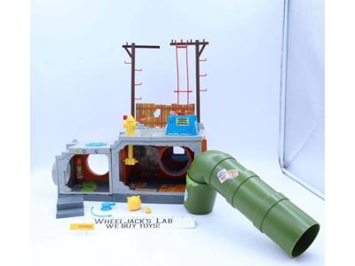 Sewer Lair 100% Complete Teenage Mutant Ninja Turtles Vintage 1989 Playmates