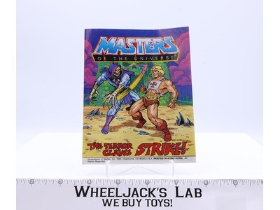 The Terror Claws Strike! Mini Comic Book MOTU Masters of the Universe 1985