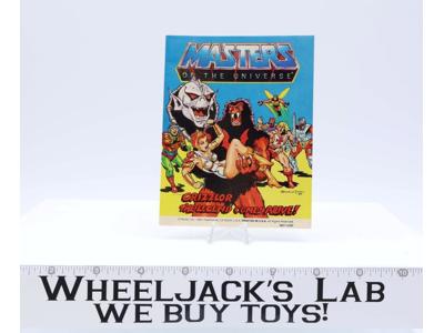 Grizzlor The Legend Comes Alive! Mini Comic Book MOTU Masters of the Universe