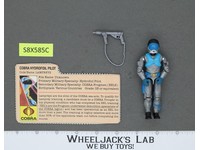 Lampreys V1 100% Complete G.I. Joe 1985 Hasbro Vintage Action Figure