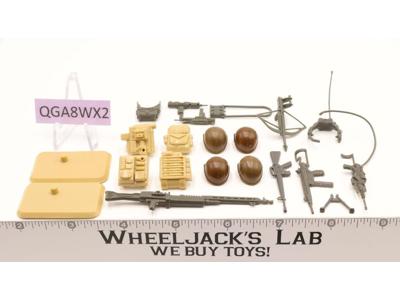 Lot Battle Gear Accessory Pack 1 Set 10 1984 Weapons G.I. Joe Vintage