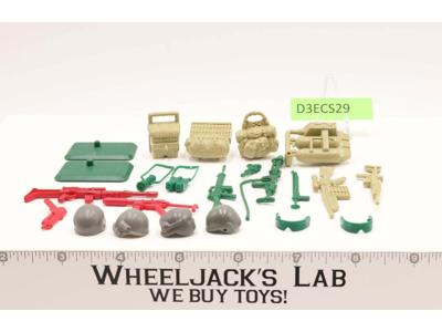Lot Battle Gear Accessory 3 Set 8 1985 Weapons G.I. Joe Vintage