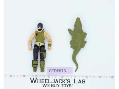 Croc Master V1 G.I. Joe 1987 Hasbro Vintage Action Figure