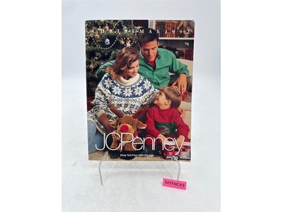 JC Penney Christmas 1992 Advertising Catalog Vintage Home & Fashion Classic