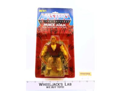 Prince Adam Masters of the Universe MOTU 1983 Mattel MOSC SEALED NEW Action