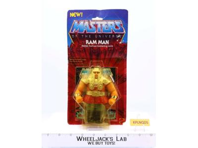 Ram Man Masters of the Universe MOTU 1983 Mattel MOSC SEALED NEW Action Figure