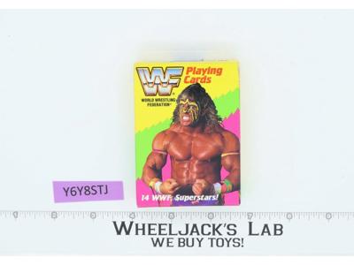 WWF Super Stars Playing Cards WWF Wrestling Titan Sports 1991 Vintage
