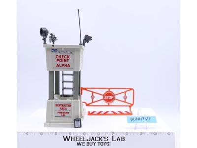 Check Point Alpha Battle Station Complete G.I. Joe 1985 Hasbro Action Figure