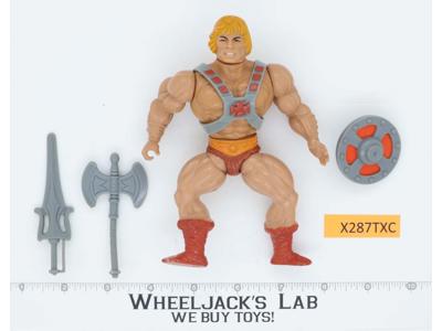 He-Man 100% Complete He-Man Masters of the Universe MOTU Mattel 1982 Vintage