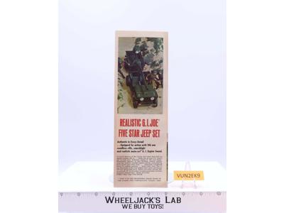 How to Have the Most Fun with Your GI Joe Equipment Five Star Jeep Brochure 1964