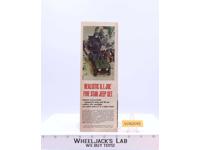 How to Have the Most Fun with Your GI Joe Equipment Five Star Jeep Brochure 1964