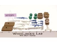 Lot Battle Gear Accessory Pack 2 Set 2 Complete 1984 Weapons G.I. Joe Vintage