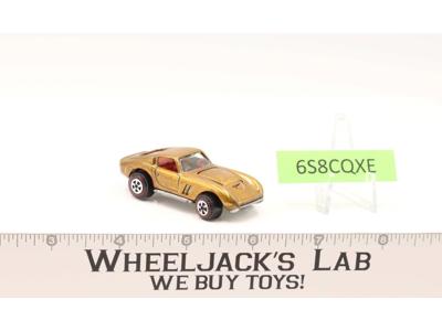 Johnny Lightning Custom Ferrari Gold 1969 Topper Vintage Diecast