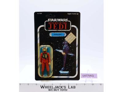 B-Wing Pilot 77 Back-A Star Wars ROTJ 1983 Kenner Action Figure NEW MOSC SEALED