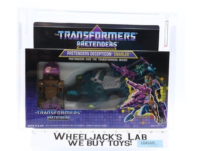SNARLER Pretenders AFA 80+ 80/85/90 G1 Transformers TAPE SEALED NO COLOR BREAK
