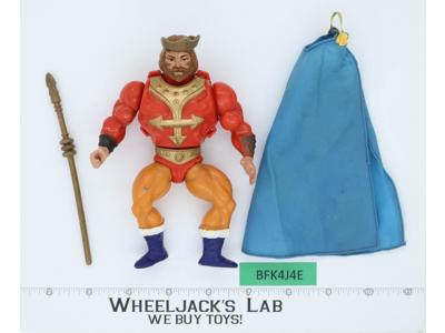 King Randor 100% Complete He-Man Masters of the Universe MOTU Mattel 1987 Figure