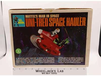 Uni-Tred Space Hauler NEW UNUSED Matt Mason Man in Space 1968 Vintage Mattel