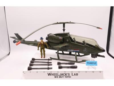 Dragonfly Assault Copter W/Wild Bill 100% Complete G.I. Joe 1983 Vintage Vehicle